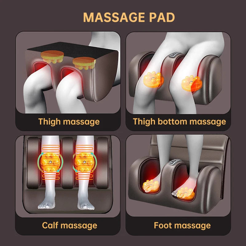 Factory Price Multifunctional Smart Massage Cushion Neck Waist Back Leg Cervical Vertebra Hot Compress Electric  Mattress