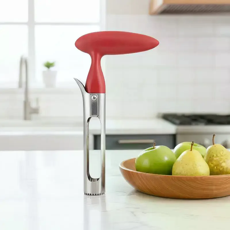 Fruit Corer Stainless Steel Pears Core Remover Tool Fruit Cutter Seeder Kitchen Vegetable Tools for  Pear Fruit Preparation