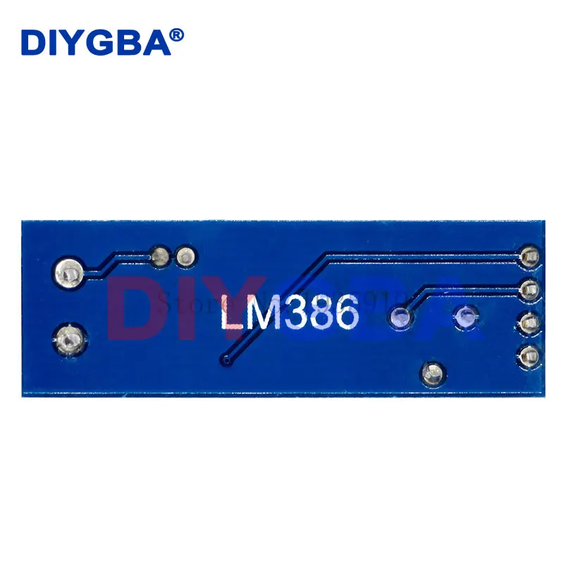 10pcs LM386 audio power amplifier module 200 times gain amplifier board mono power amplifier 5V-12V Input