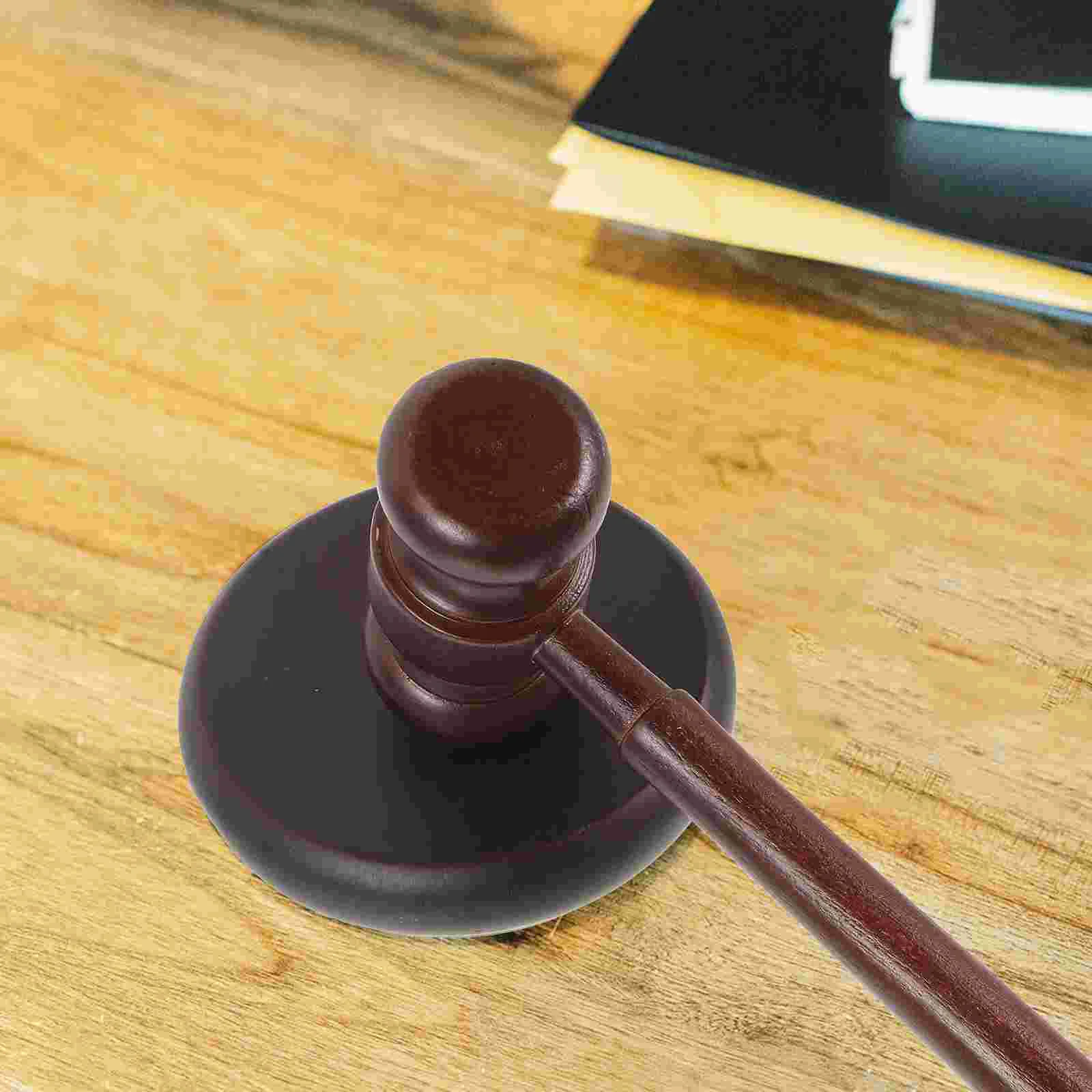 Courtroom Lawyer Gavel Lawyers Judge Hammer Judges Solid Wood Auction Child Toy