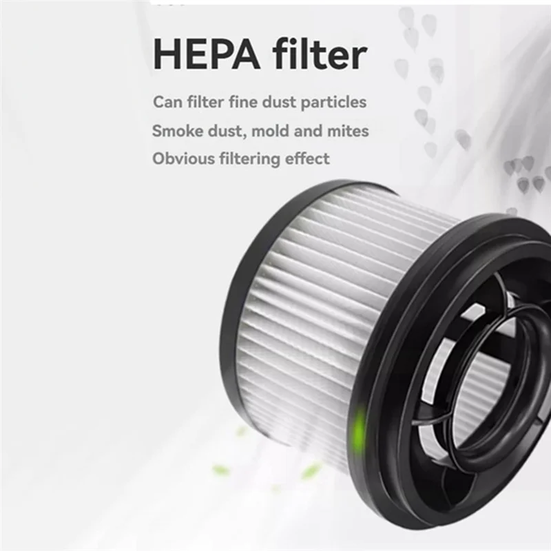 สําหรับ Dreame T10 / T20 / T20 Pro / T30 / T30 Neo / R10 / R10 Pro / R20 สูญญากาศด้านหน้ากรองและด้านหลังกรองผ้าฝ้าย Kit-A77G