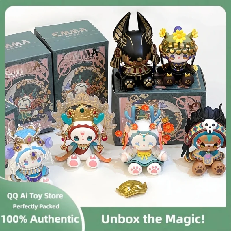 

Genuine Emma Secret Forest River Of Time Series Blind Box Lovely Emma Action Figure Mystery Box Desk Decor Ornament Surprisegift