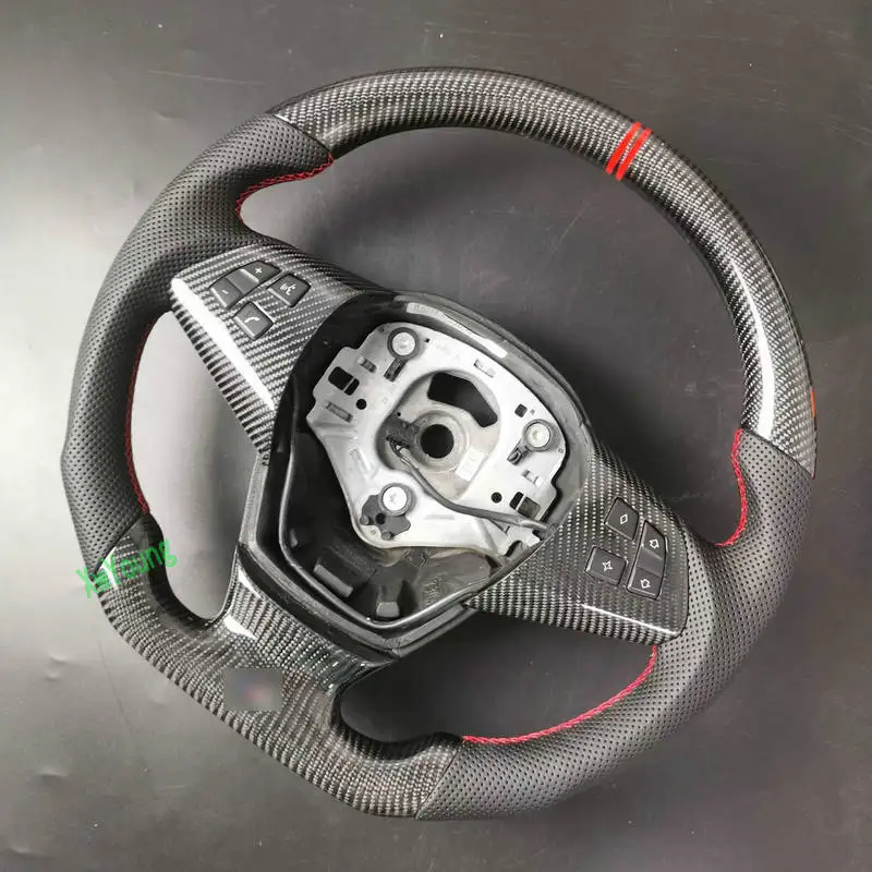 100% Carbon Fiber Car Steering Wheel For BMW 2007-2014 E70 X5