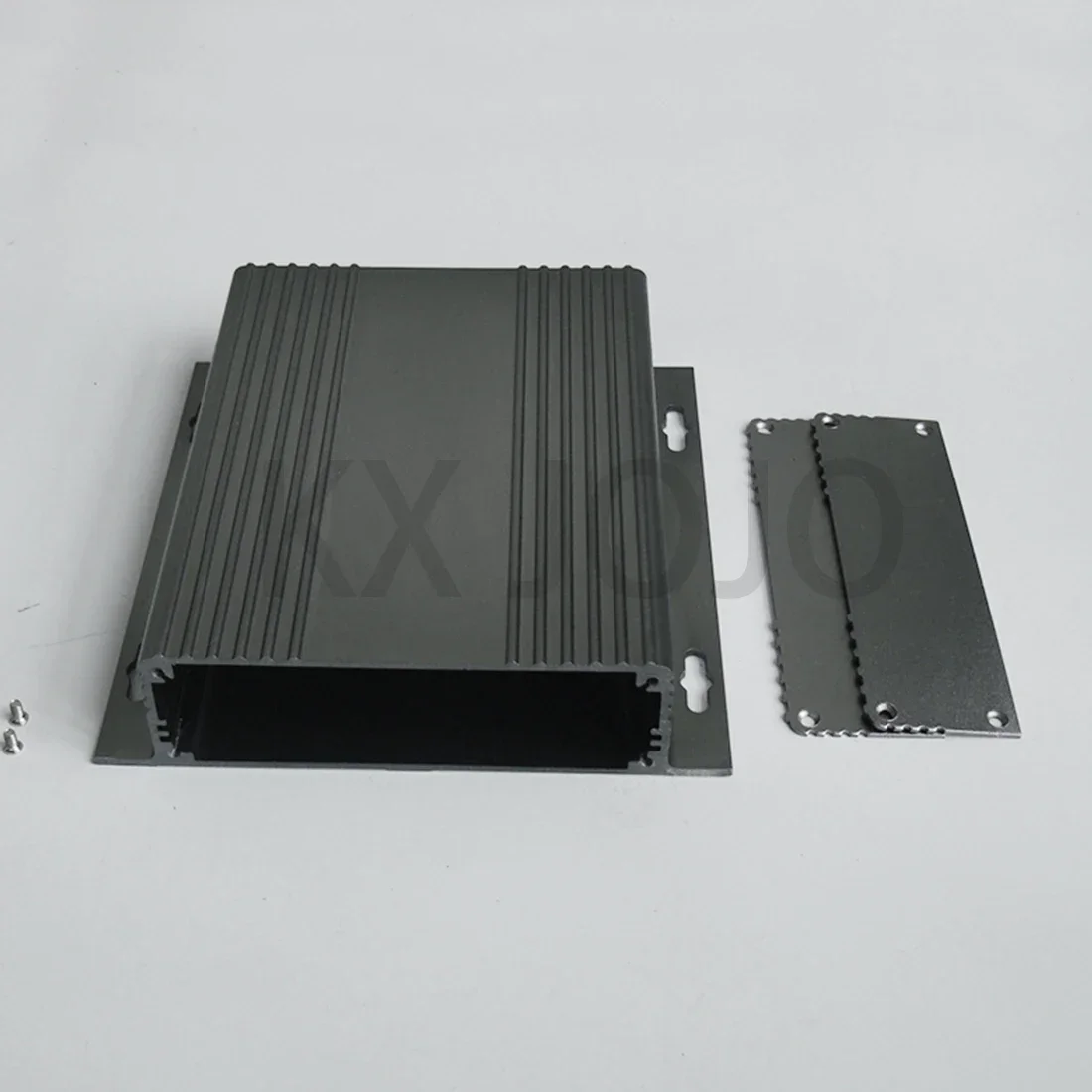 Aluminum Enclosure 119*38*155mm Integrated Case Electronic Project PCB Instrument Black DIY Power Supply