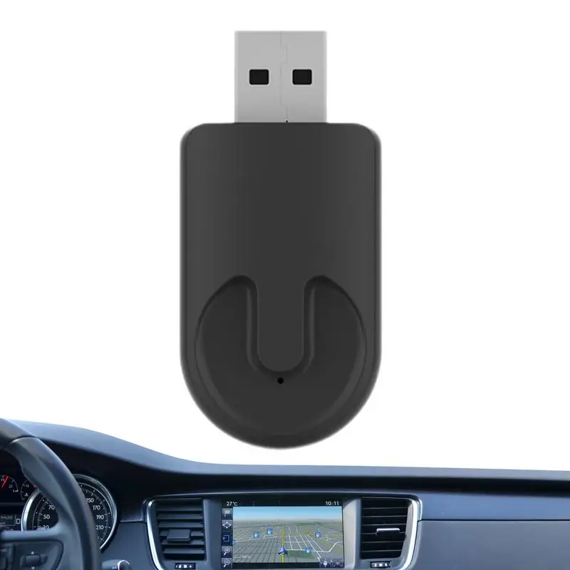 

Wireless Car Adapter Versatile Auto Wireless Dongle 2-in-1 Auto Wireless Adapter Compact Small USB Dongle Wireless Auto Dongle