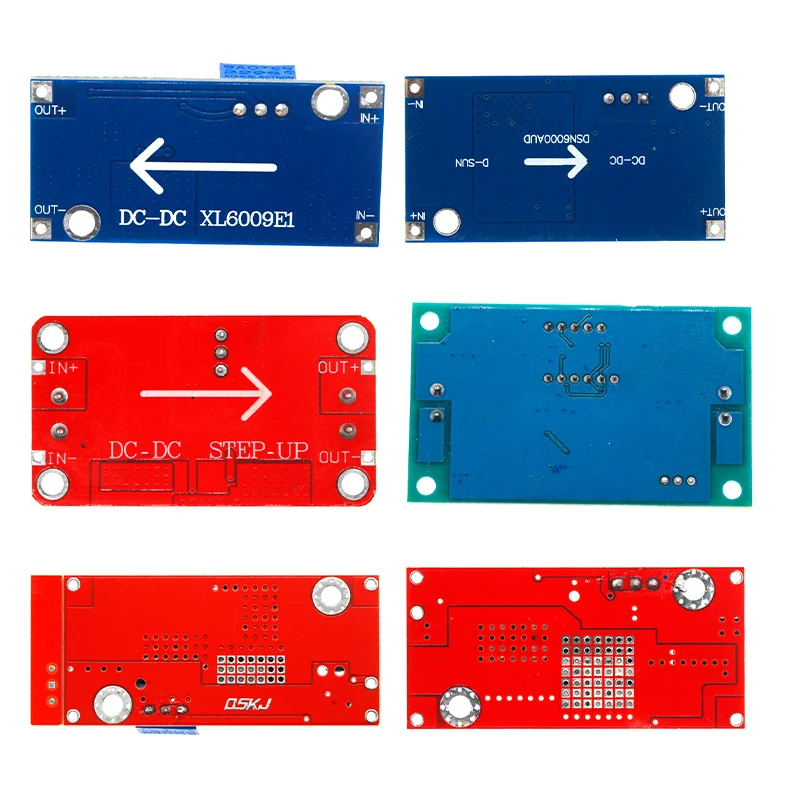 XL6009 4A Boost Converter Step Up Adjustable 15W 5-32V to 5-50V DC-DC Power Supply Module High Performance Low Ripple