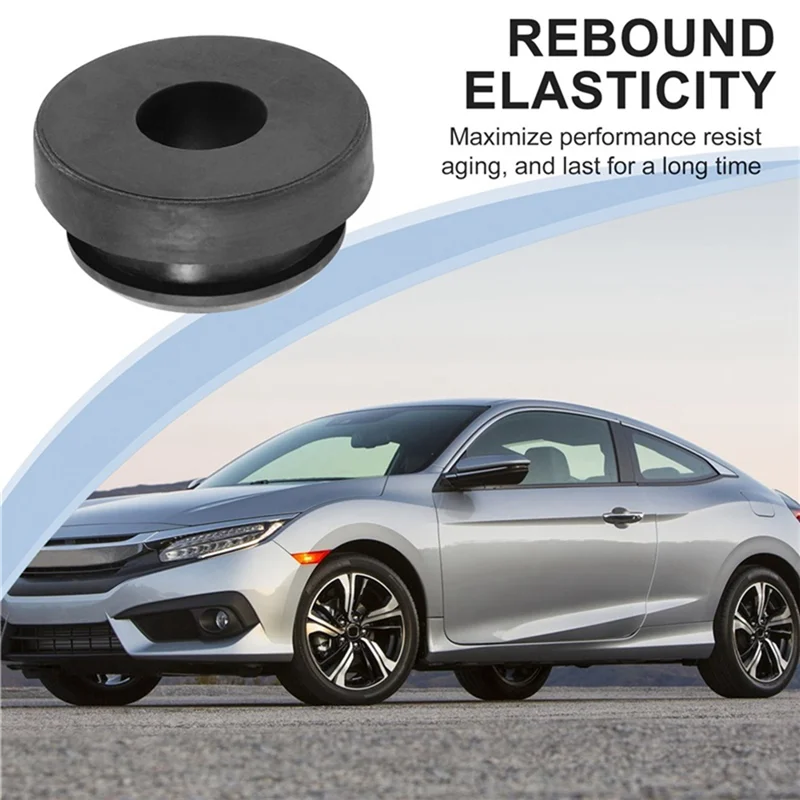 

Superior-10Pcs Radiator Assembly Upper Insulator Mounts Bushing Rubber Black Fit For Honda Accord Civic 74173-SJ4-000