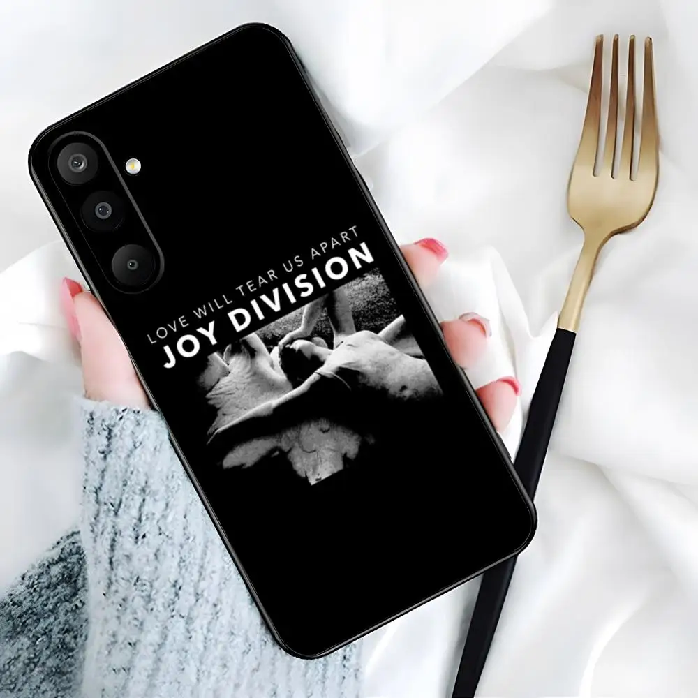 J-Joy D-Division Band Phone Case For Samsung S26 S25 Edge S24 S23 S22 Ultra Plus Fe A57 A37 A17 A56 5G Silicon Cover