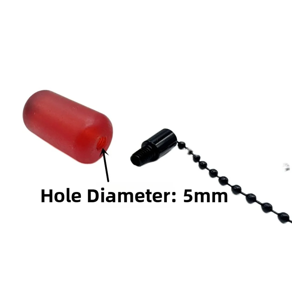 Carp Fishing Alarm Bite Indicator Bank Fishing Soft Chain Design Spray Coated Chain for acrylic Material Iron Construction