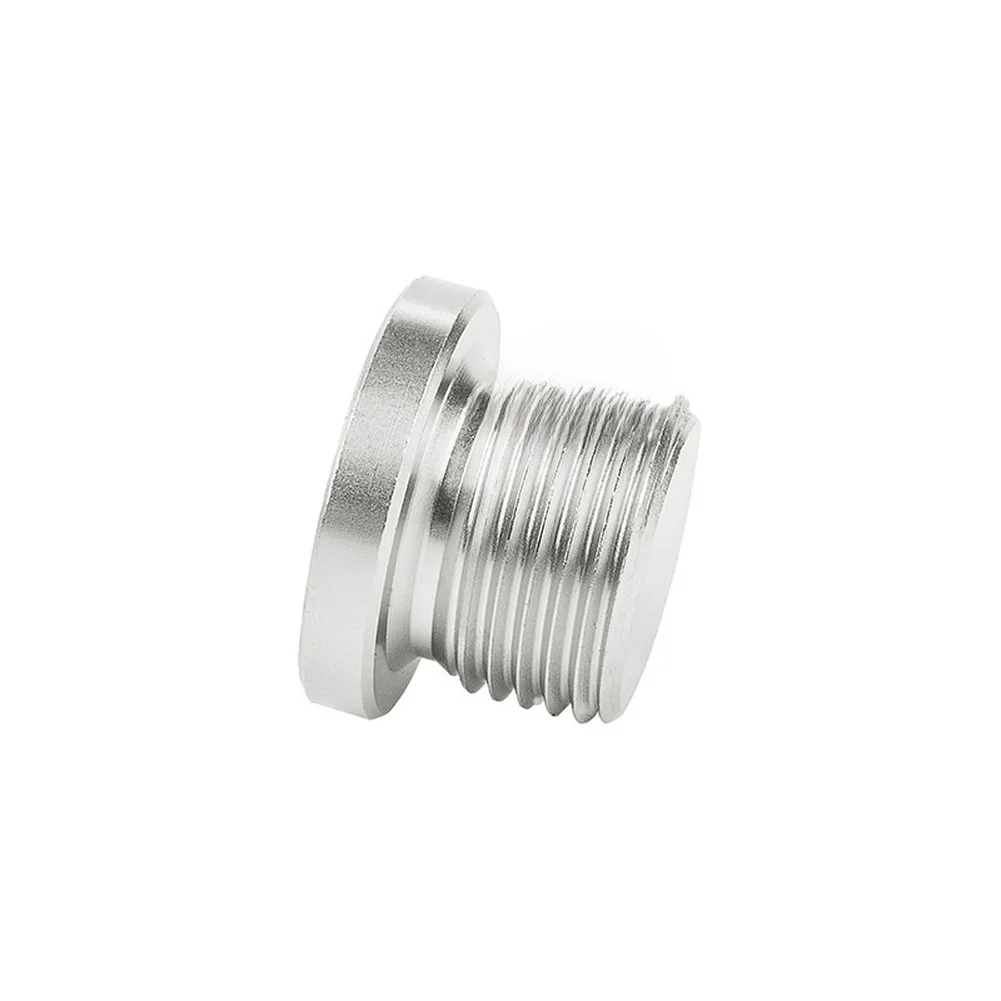 2 Set Sensore di ossigeno dado e tappo Filettatura M18x1.5 Adatto alla maggior parte delle applicazioni standard del sensore di ossigeno Accessori per parti automobilistiche