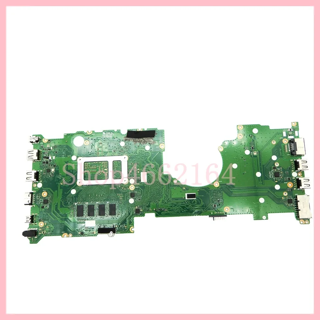 BU403UA with i5-6200U/i7-6500U CPU 4GB-RAM Notebook Mainboard For ASUS ASUSPRO B8430UA P5430UA BU403U PU403UA Laptop Motherboard