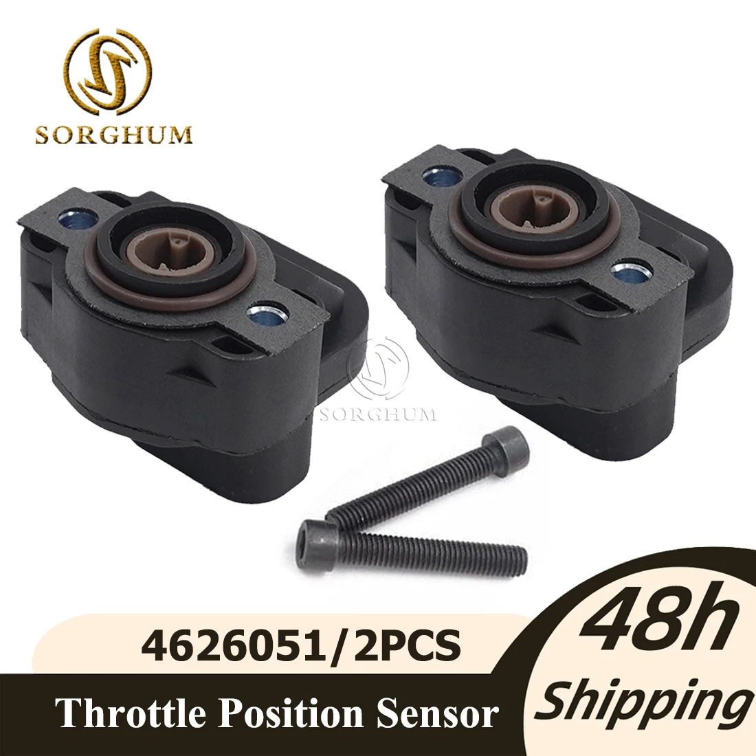 Sorghum TPS Throttle Position Sensor 4626051 For Dodge Chrysler Jeep Plymouth AM-88806318 4761871AB, 4761871AC  5234904 4637072