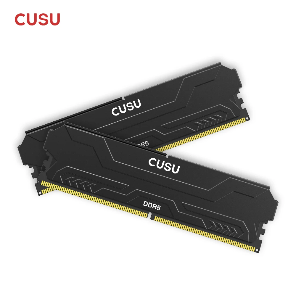 CUSU DDR5 Ram 16GB 5600MHz 6400MHz 16GBx2 1.1V 1.4V Memoria Ram DDR5 for Desktop