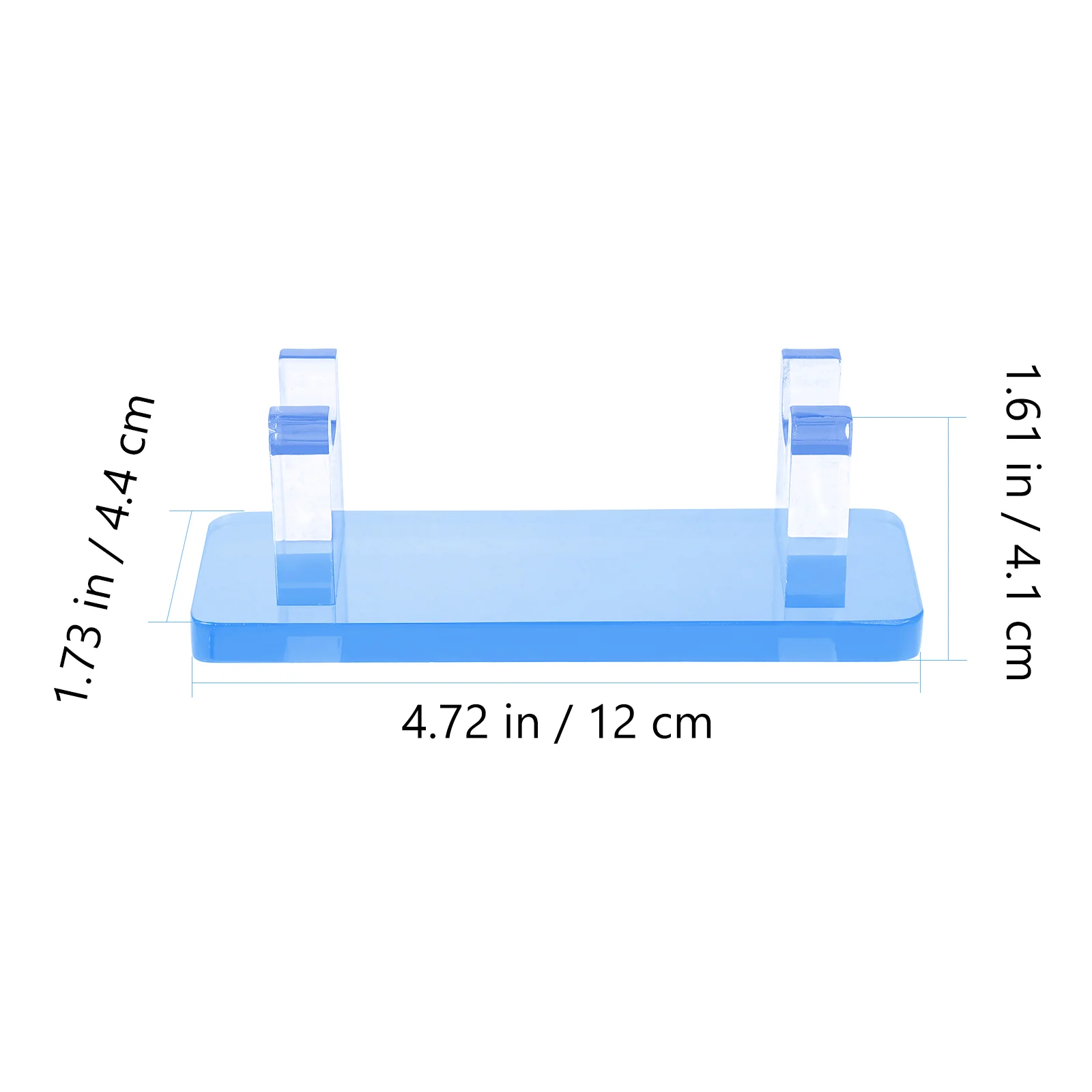 Display Stand Monitor Pen Storage Fountain Holder Acrylic Ballpoint Office Rack