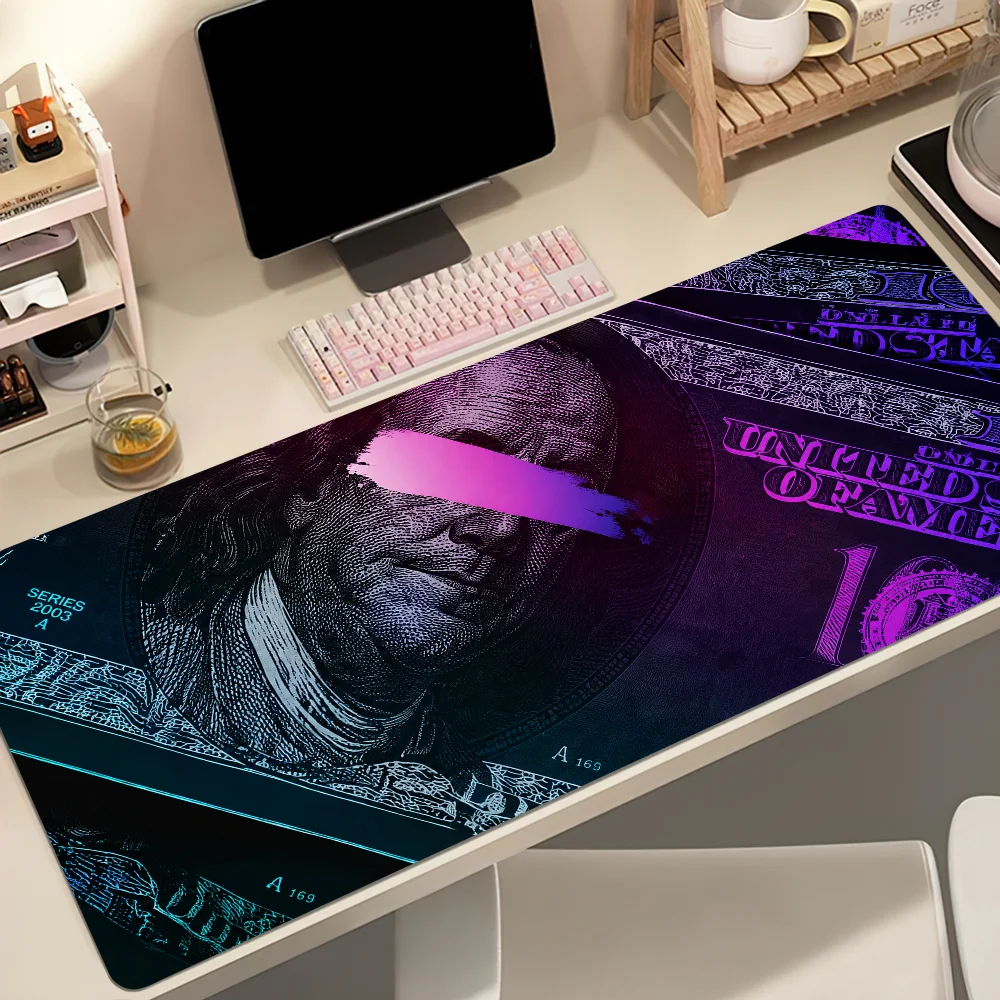 Funny Money Mouse Pad Non-slip Thickened MousePad Student Cushion Large Writing Gaming Lockedge Office