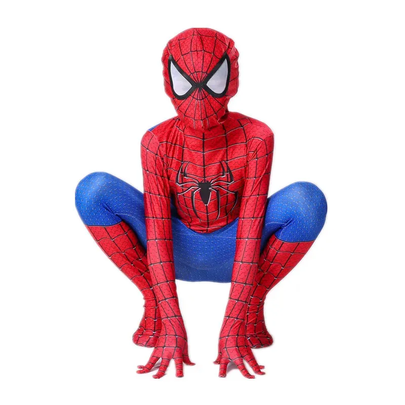 

Kids Superhero Costumes Movie Characters Fantasy Onesies Halloween Party Dress Up Boys Girls Photo Props