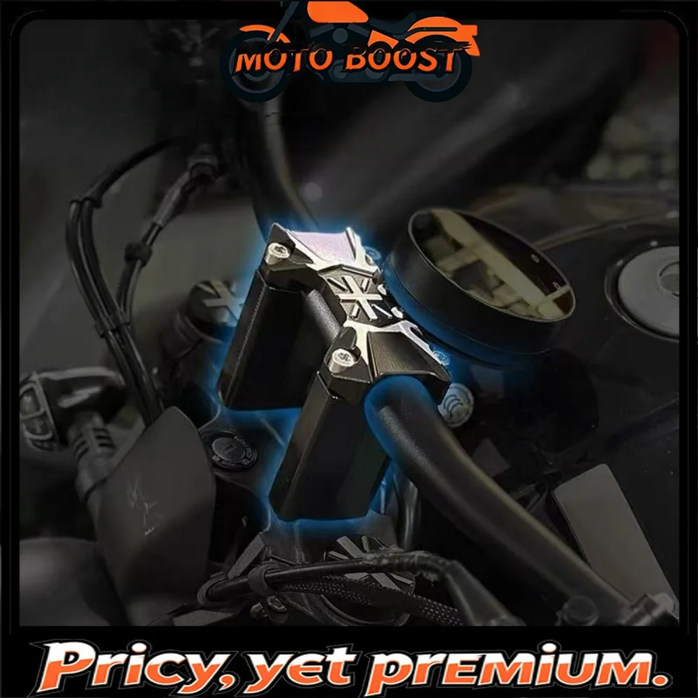 For Benda Chinchilla350 motorcycle handlebar riser bracket handlebar clamp heightening column modified motorcycle accessories