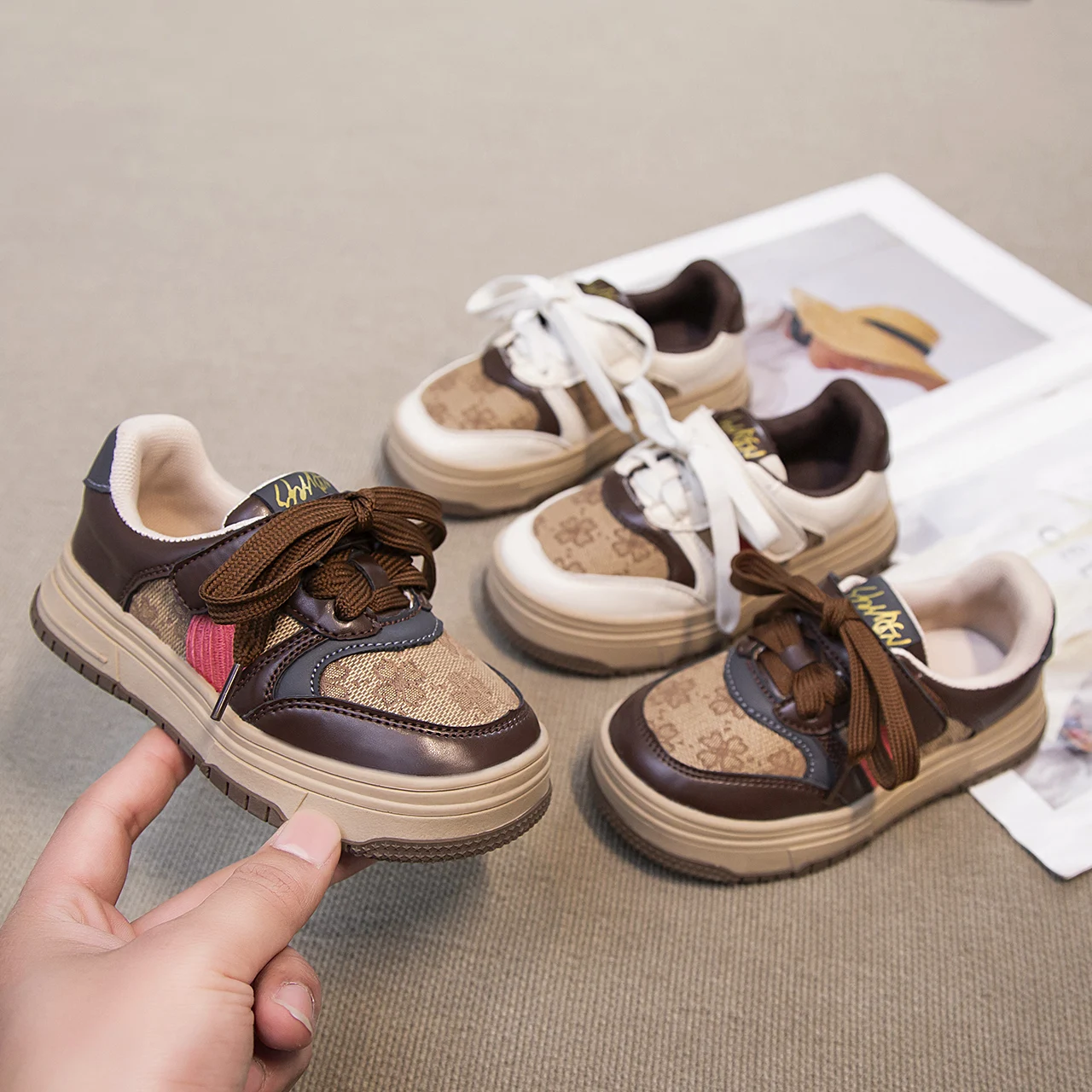 Kids Shoes Boys Girls Shoes PU Leather Children Sneakers Girls Boys Casual Sneakers Girls Sneakers Boys Sneakers Kids