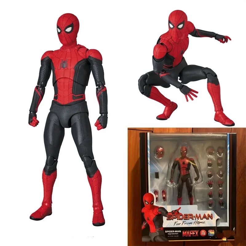 Spiderman figurki Marvel Legends Spider-Man w Spider-Verse Movie Anime Model kolekcja figurek Hobby zabawki prezenty