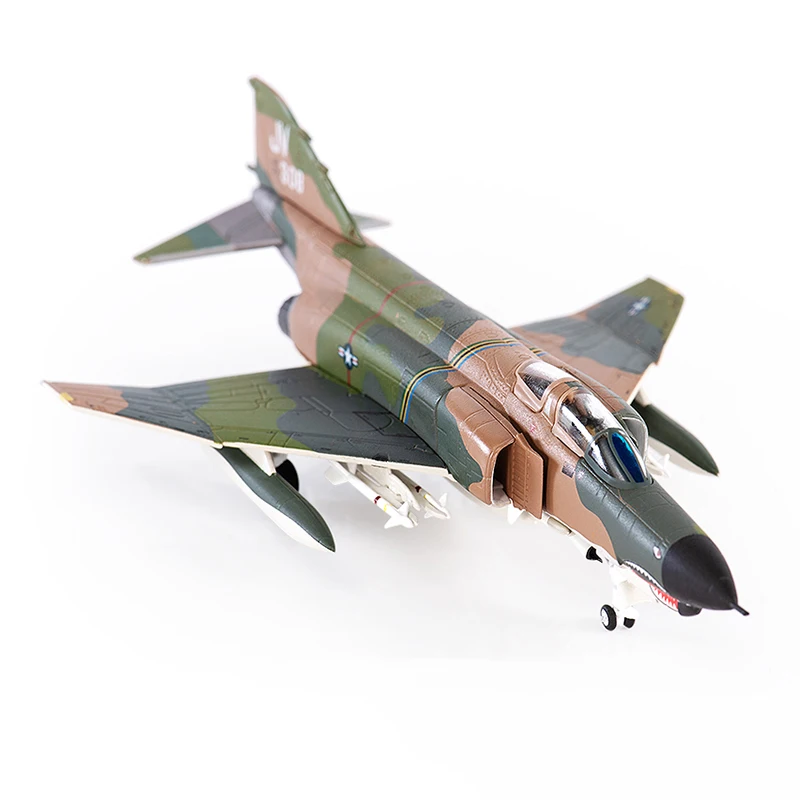 Diecast Alloy 1:144 Scale US F4 Ghost Fighter F-4E Aircraft Model Toy Adult Fans Collectible Souvenir Gifts