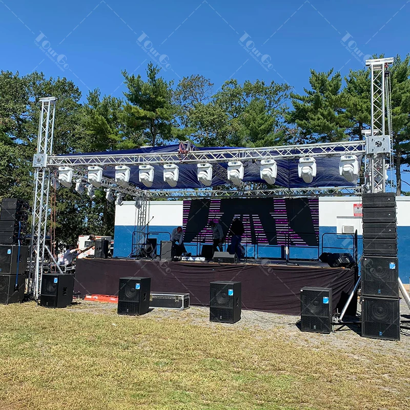 تروس سقف مسرحية من الألومنيوم معتمدة من TUV مقاس 300 مم #2