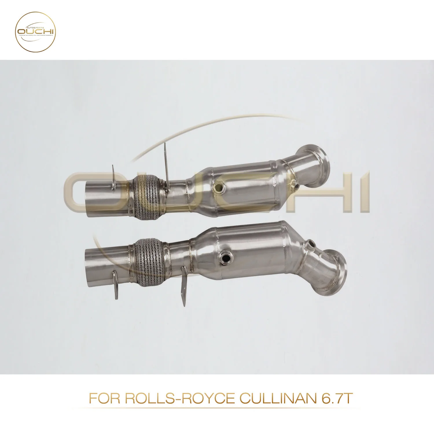 

Высокопроизводительный даунпайп без катализатора для Rolls-Royce Cullinan 6.7T Twin-Turbo (2019+) – Коллектор из нержавеющей стали с улучшенным звуком выхлопа