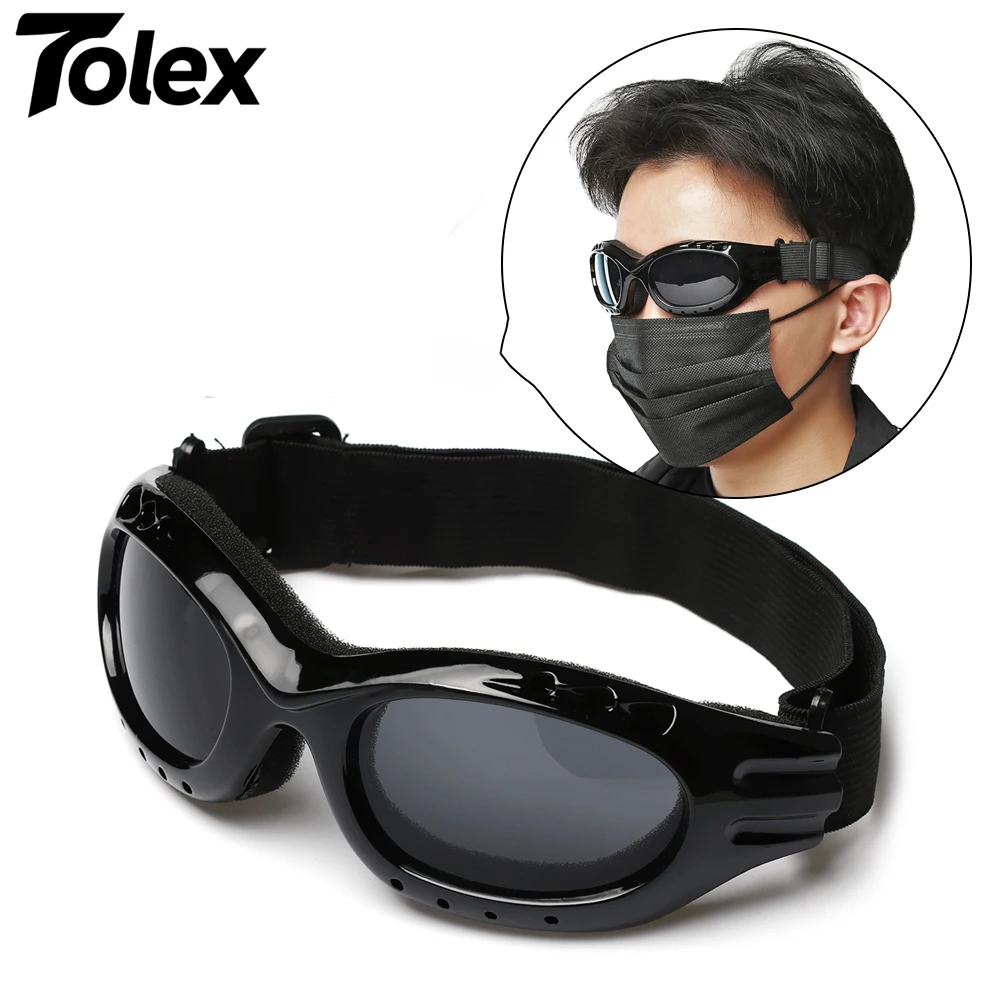 Tolex Winter Skiing Sunglasses Summer Unisex Windproof Outdoor Sports Ski Goggles  Outdoor Sunshade Eyewear UV400 Glasses