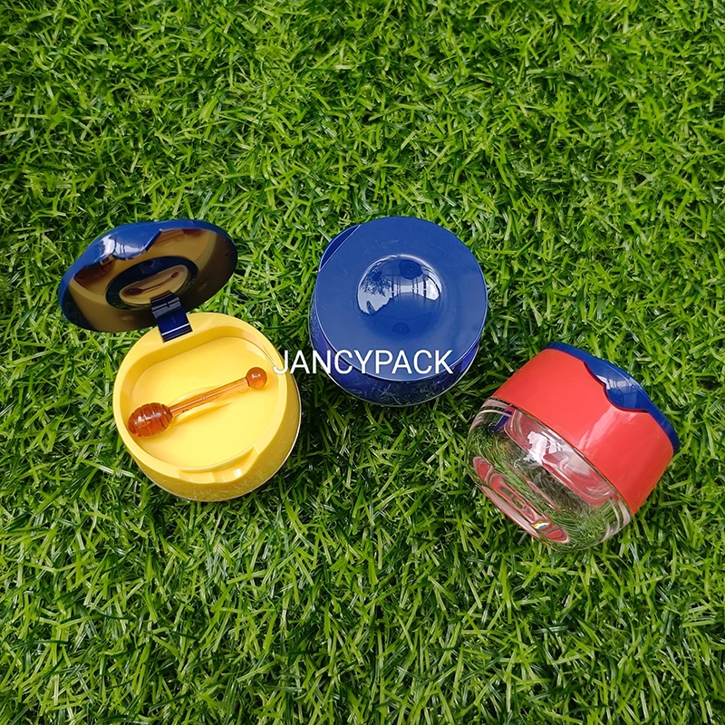 

6g Lip Balm Jar Lipstick Sample Cosmetic Container Lip Masque Box Refillable Flip-Top Lip Mask Bottle