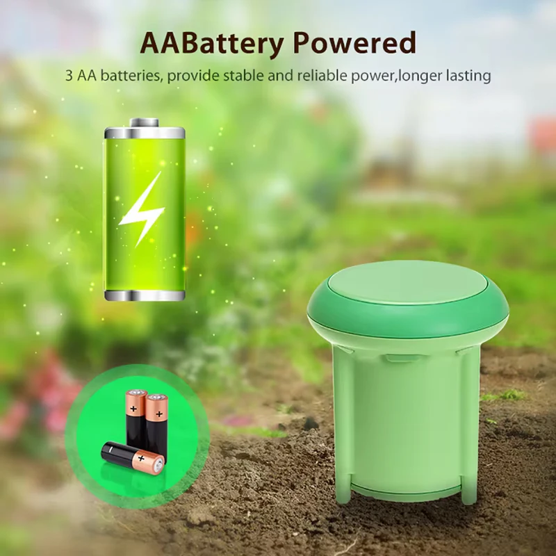 Tuya Zigbee Intelligent Soil Moisture Meter, Temperature Humidity Tester, Plant Monitor, IP66 Detector for Garden Planting