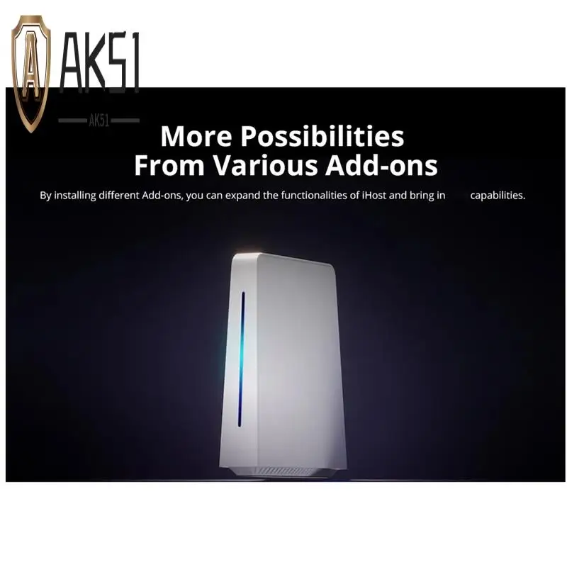 

AK51-Ewelink Ihost Smart Home Hub Aibridge Zigbee 3.0 Gateway Matter Частный локальный сервер для устройств Wi-Fi LAN Open API (2 ГБ) Du