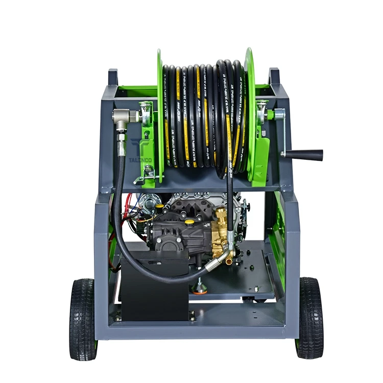 Single Cylinder 18HP 2175Psi 150Bar 30L/Min Gasoline Pipeline Drain Cleaning Machine