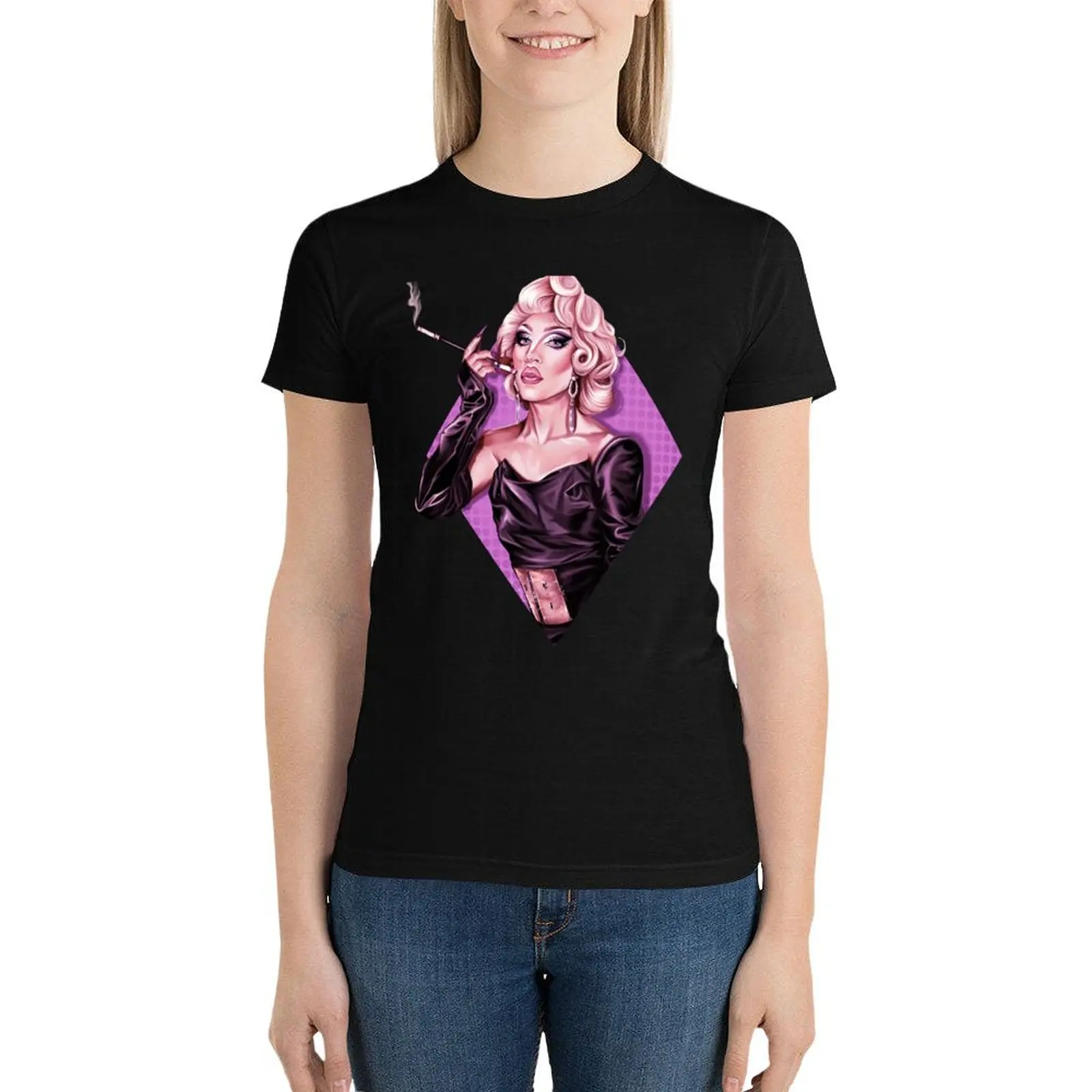 Vivian Vanderpuss - Canada’s Drag Race Season 3 T-Shirt vintage clothes summer top woman t shirt