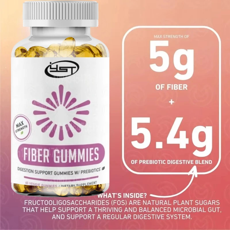 

Chrysanthemum Root Chrysanthemum Powder Probiotic Fiber Soft Candy Supports Digestion, Sugar Free Vegetarian 60 Capsules