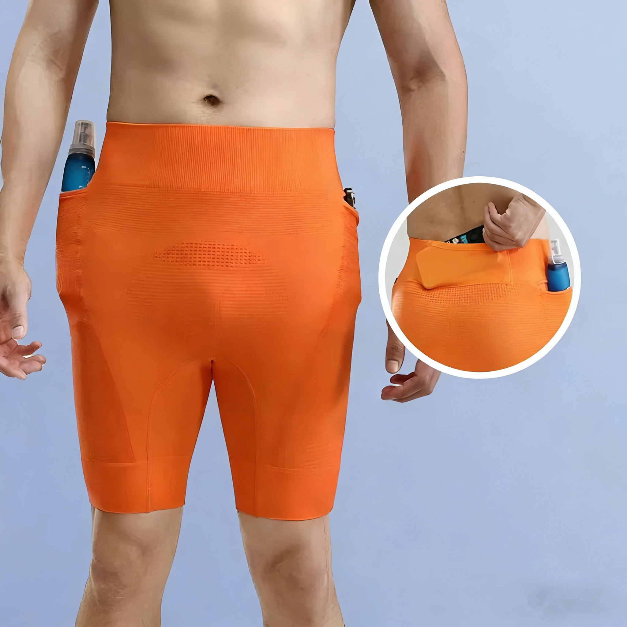 กางเกงวิ่งขาสั้นผู้ชายแบบมีกระ - Cycling Commuter Shorts บทวิจารณ์และราคา