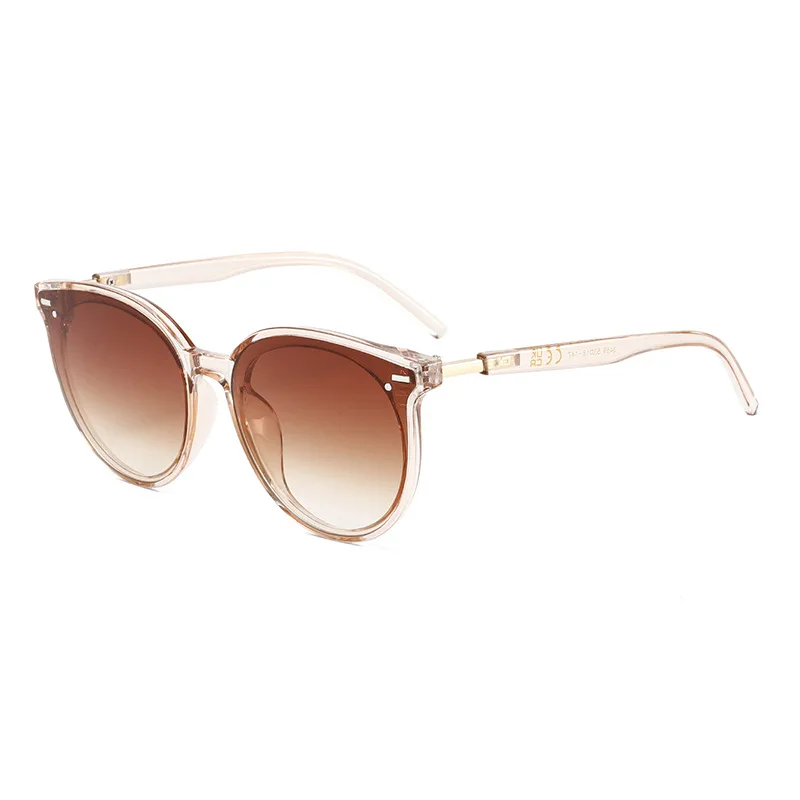 Round frame Midea sunglasses coated UV400 sunglasses sunglasses fashion glasses 3459