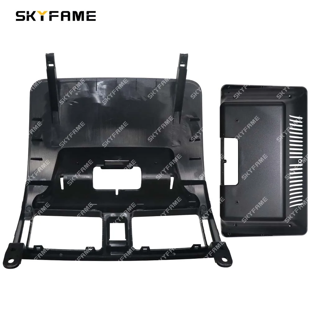 SKYFAME Car Frame Fascia Adapter Decoder Android Radio Dash Fitting Panel Kit For Toyota Avensis