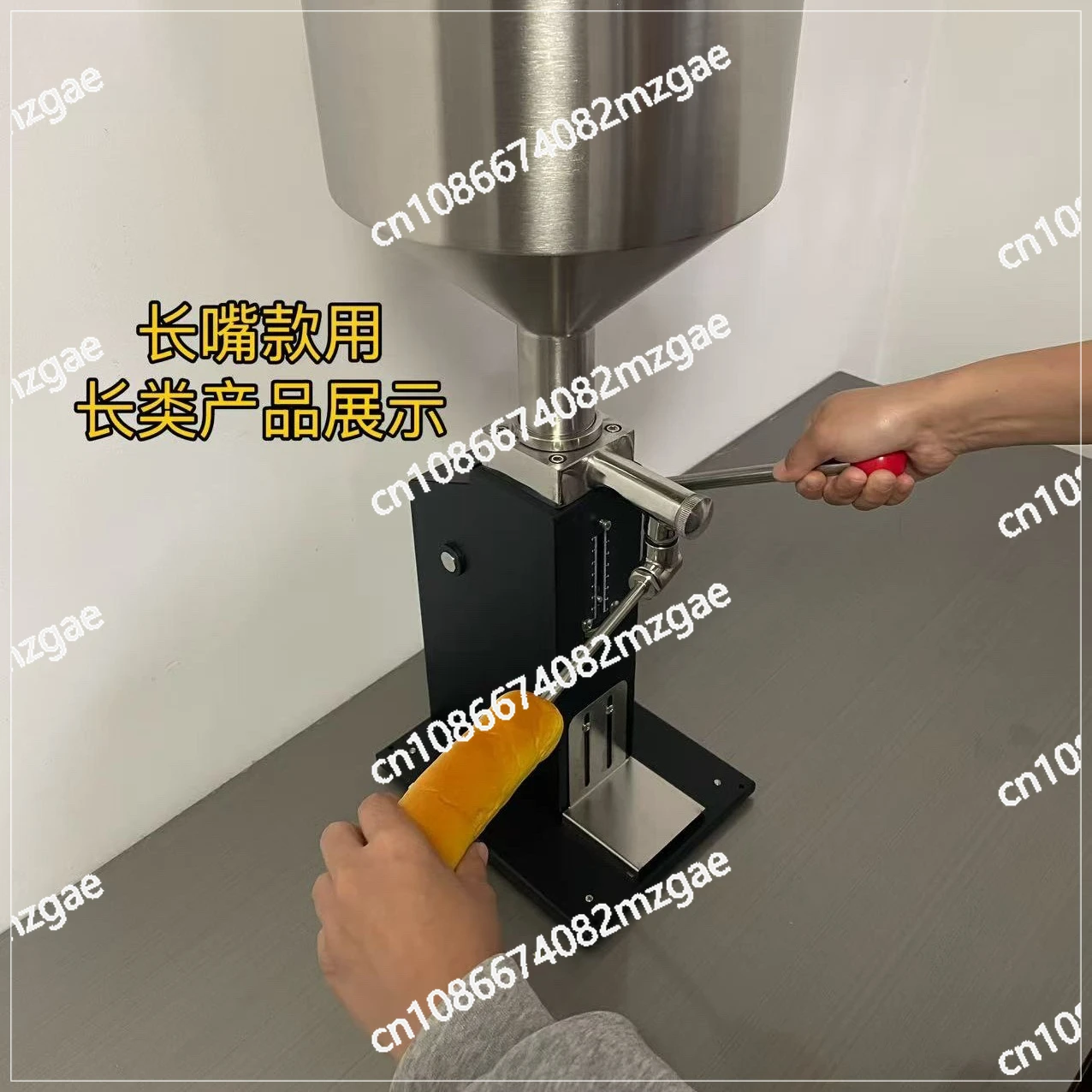 

Cream Filling Machine Stainless Steel Household Commercial Puffs Butter Honey Jam Core Injection Machine