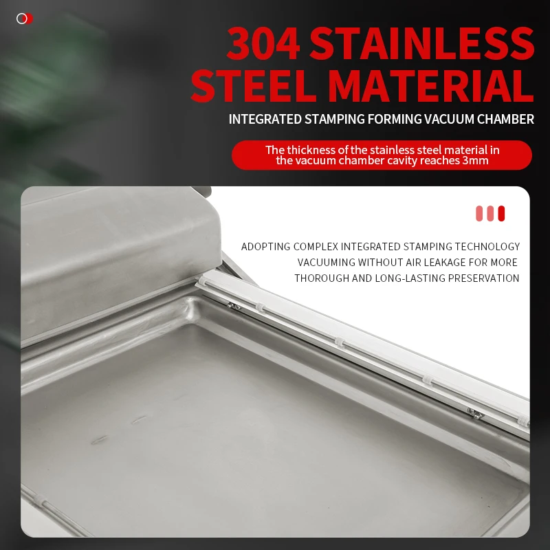 ماكينة غلق الطعام بالفراغ من Duo Chamber D'embalage Sous Vide Empacadora Empacaquetadora Selladora Al Vacio Doble Campana