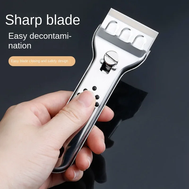 Car Sticker Remover Razor Scraper for Cleaning Stainless Steel Blade Vinyl Film Glue Window Ceramic Glass Oven Shovel Spatula