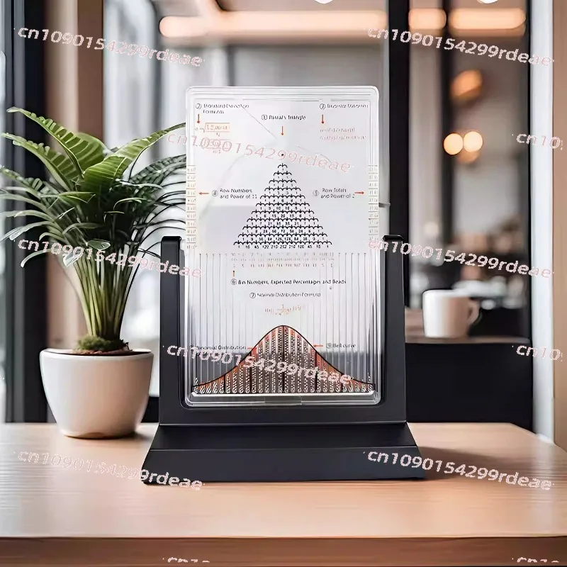 Normal distribution model Mathematical probability Teaching aid Decompression science ornament Dalton plate