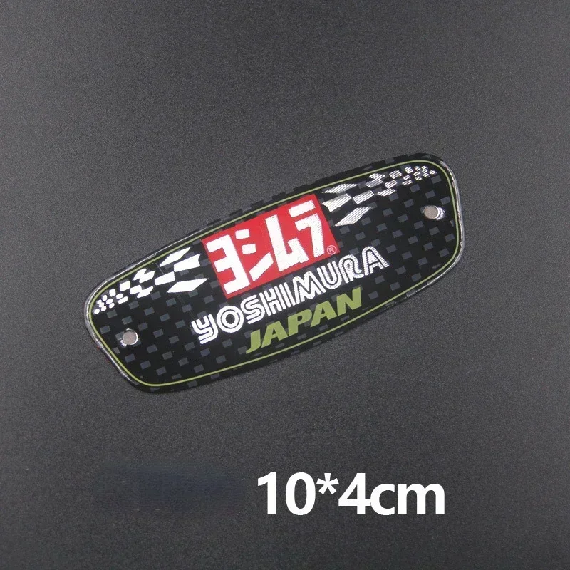 Decals Yoshimura Two Brother Arrow Modified Parts Motorcycle Exhaust Tip Pipe Stickers CF Moto Aluminium 3D Heat-resistant