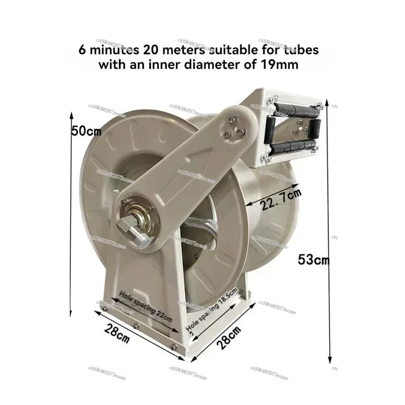 New Type of Refueling Machine Shrink Hose Reel Fully Automatic Refueling Hose Storage Fire Reel Sprayer Hose Reel