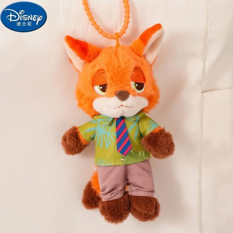 かわいいズートピア ジュディ・ホップス バッグチャーム ディズニー ニック・ワイルド 漫画ぬいぐるみペンダント かわいいキーホルダー飾り 女の子のクリスマスギフト