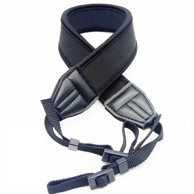 Portable Camera Strap for Sony/ Nikon Camera Belt for DSLR Digital SLR Adjustable Universal Leather Neck Strap for DSLR Camera