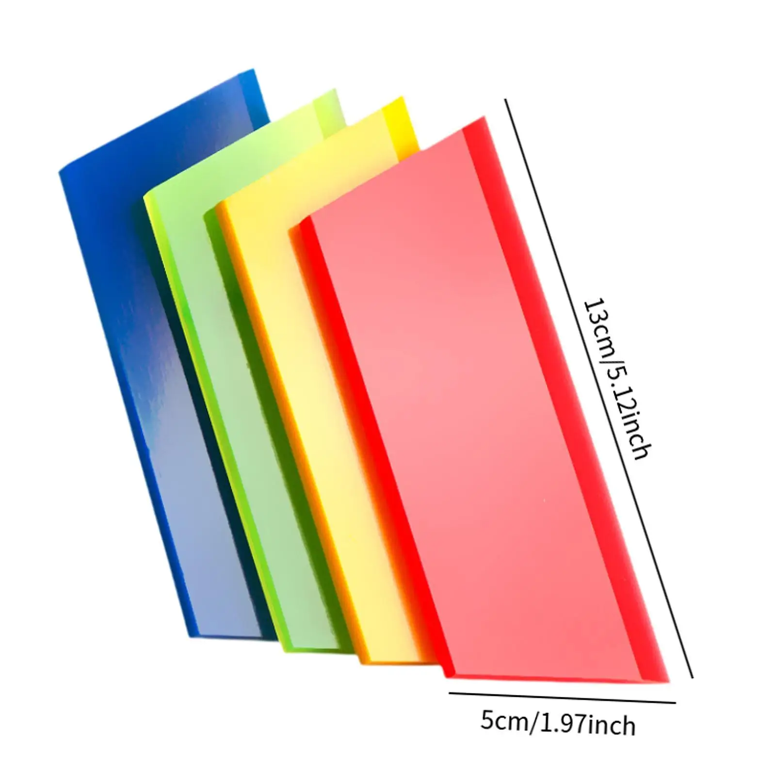 Wear Resistant Rubber Squeegee Replacement Heads Practical Car Window Tint Tools for Home Cleaning