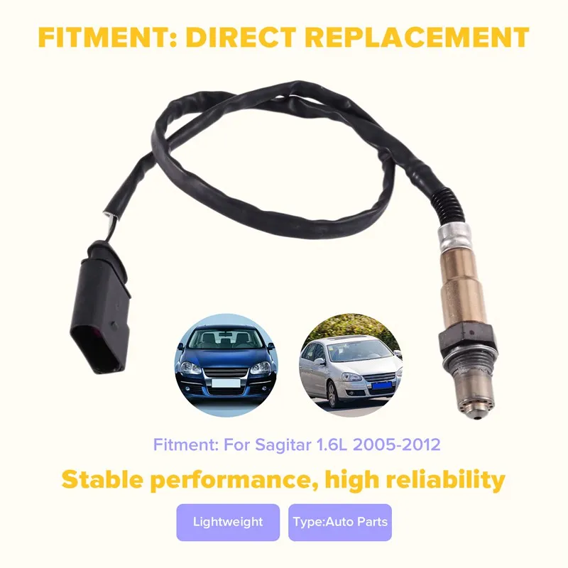 Super Sale Car Front Oxygen Sensor O2 Sensor 06A906262DH for VW Sagitar 1.6L