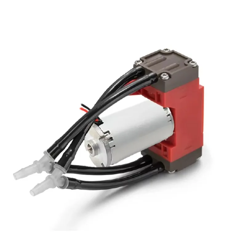 

7.2L/Min DC Brush Motor 12V 24V Anti-corrosion FKM Small Electric Double Heads Micro Diaphragm Air Pump