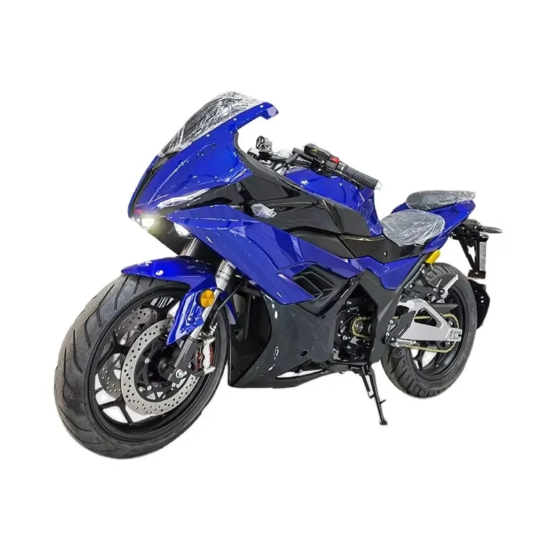 Chain Drive 150km/h High Speed Racing Electric Motorcycle