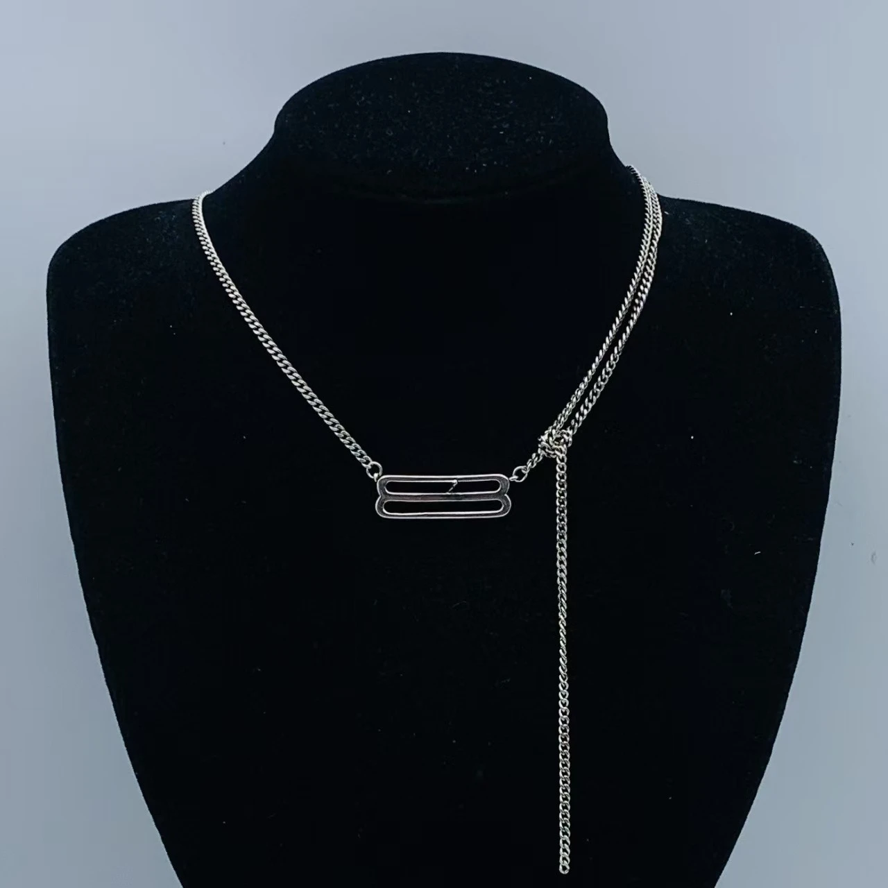 قلادات ريترو بأحرف عصرية، إكسسوار نسائي كلاسيكي #5