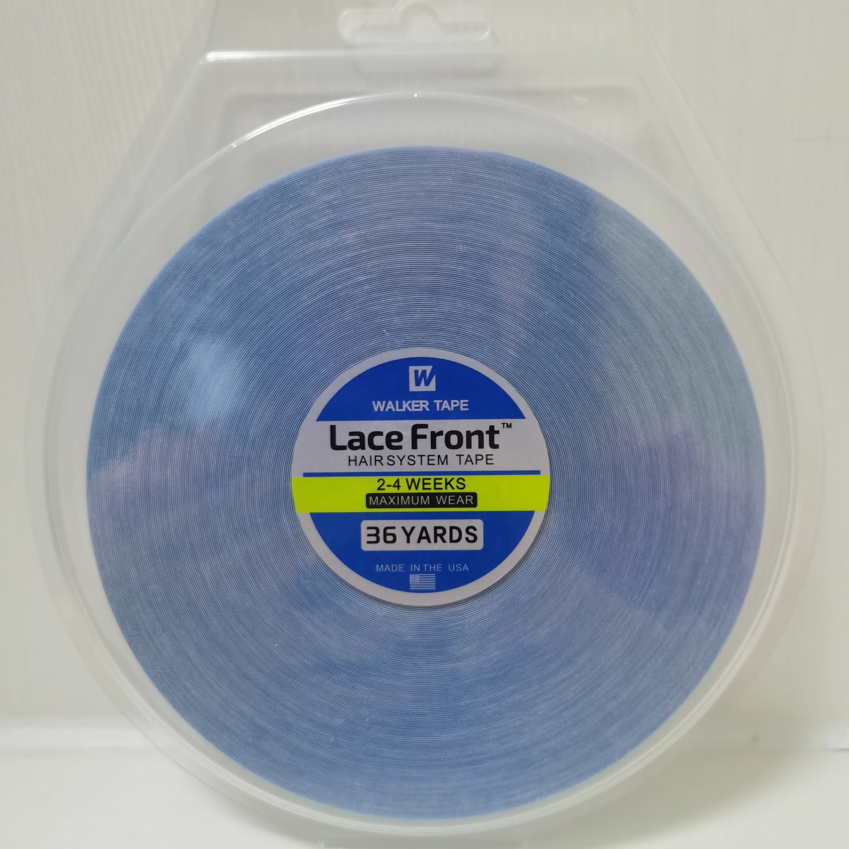 

All with box 0.8/1.0/1.27/2cm Width 36 Yard Blue Ultra Hold Tape Double side tape Wig Glue Hair System Tape For Toupee